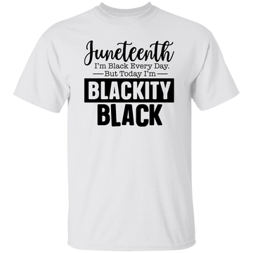 Juneteenth Blackity Black Unisex Tee