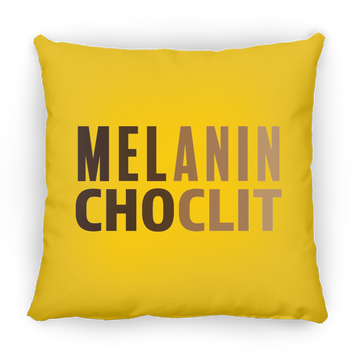 Melanin Choclit Large Square Pillow