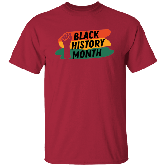 Black History Month Fist Unisex Tee