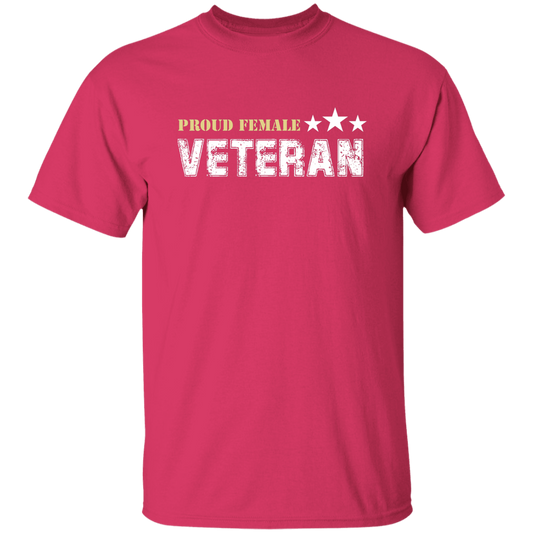 Proud Female Veteran Unisex Tee