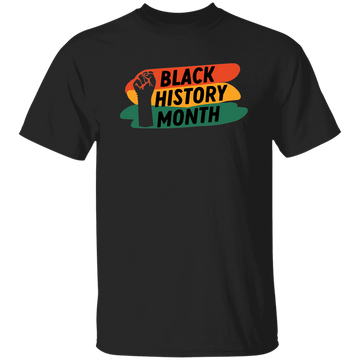 Black History Month Fist Unisex Tee