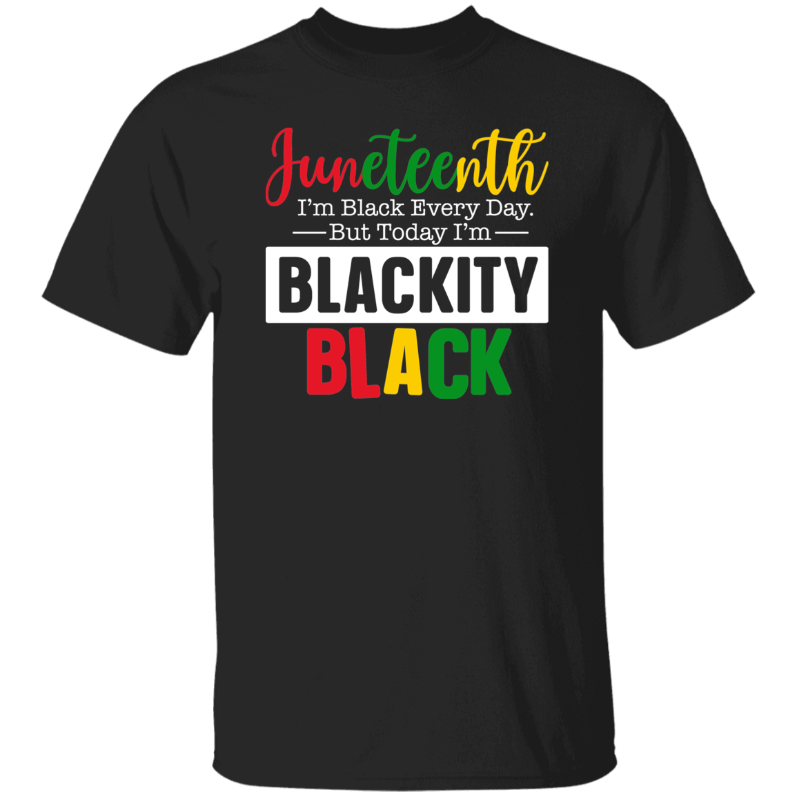 Blackity Black Unisex Tee