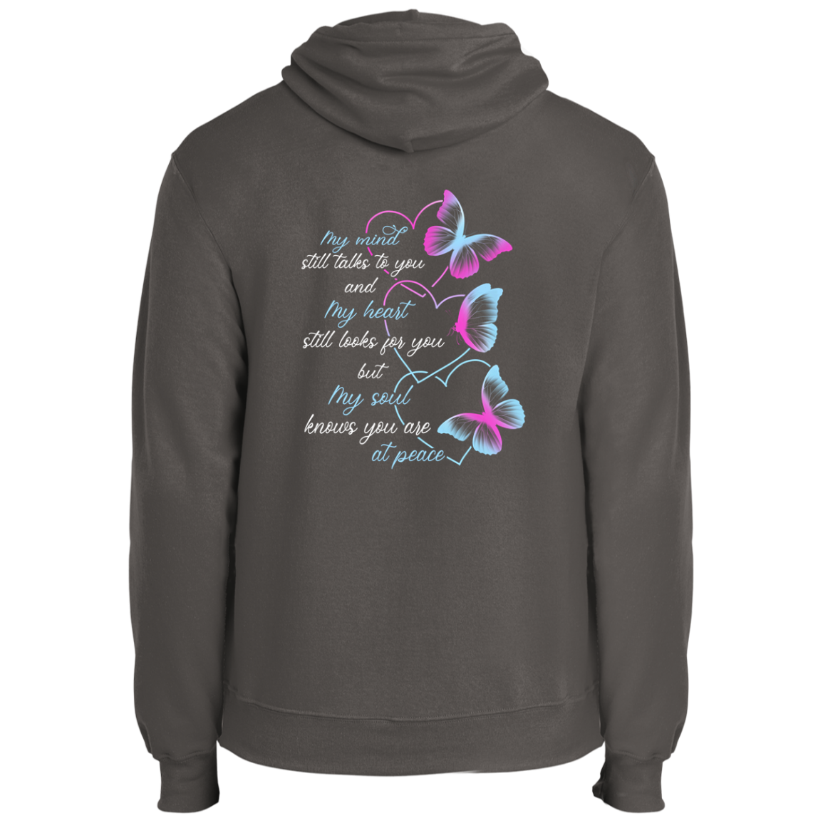 At Peace Fleece Pullover Hoodie