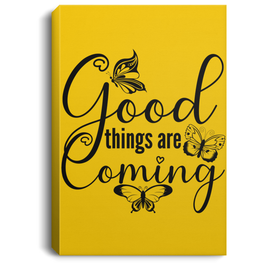 Good Things Portrait Canvas .75in Frame