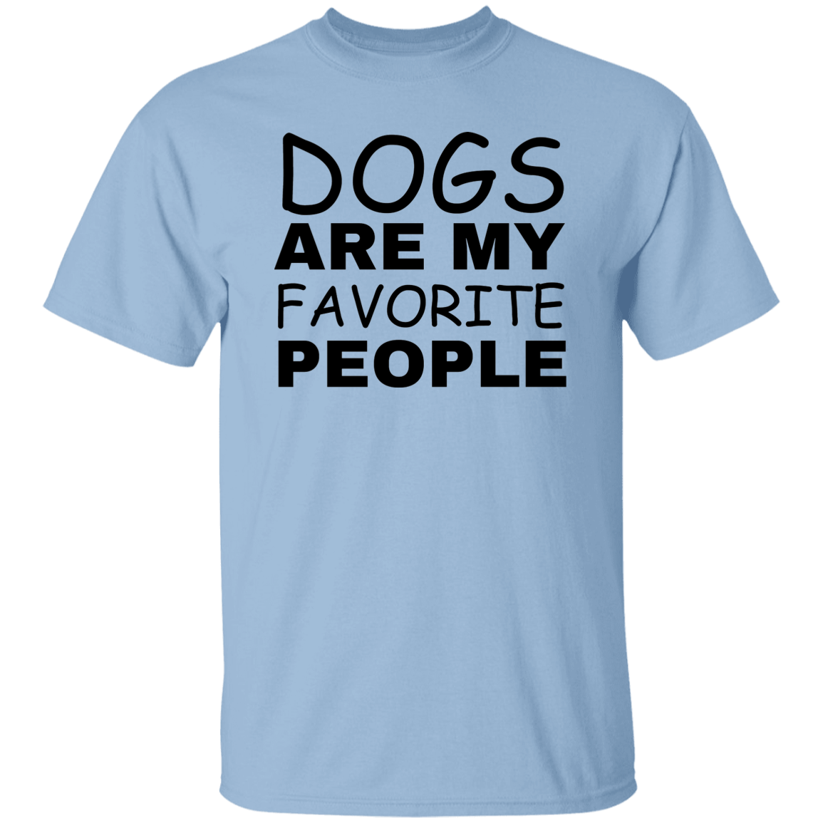 Dogs Are My Favorite People Unisex Tee