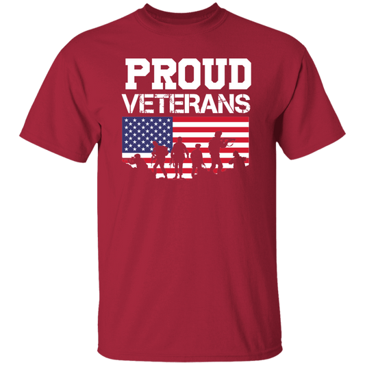 Proud Veterans  Unisex Tee