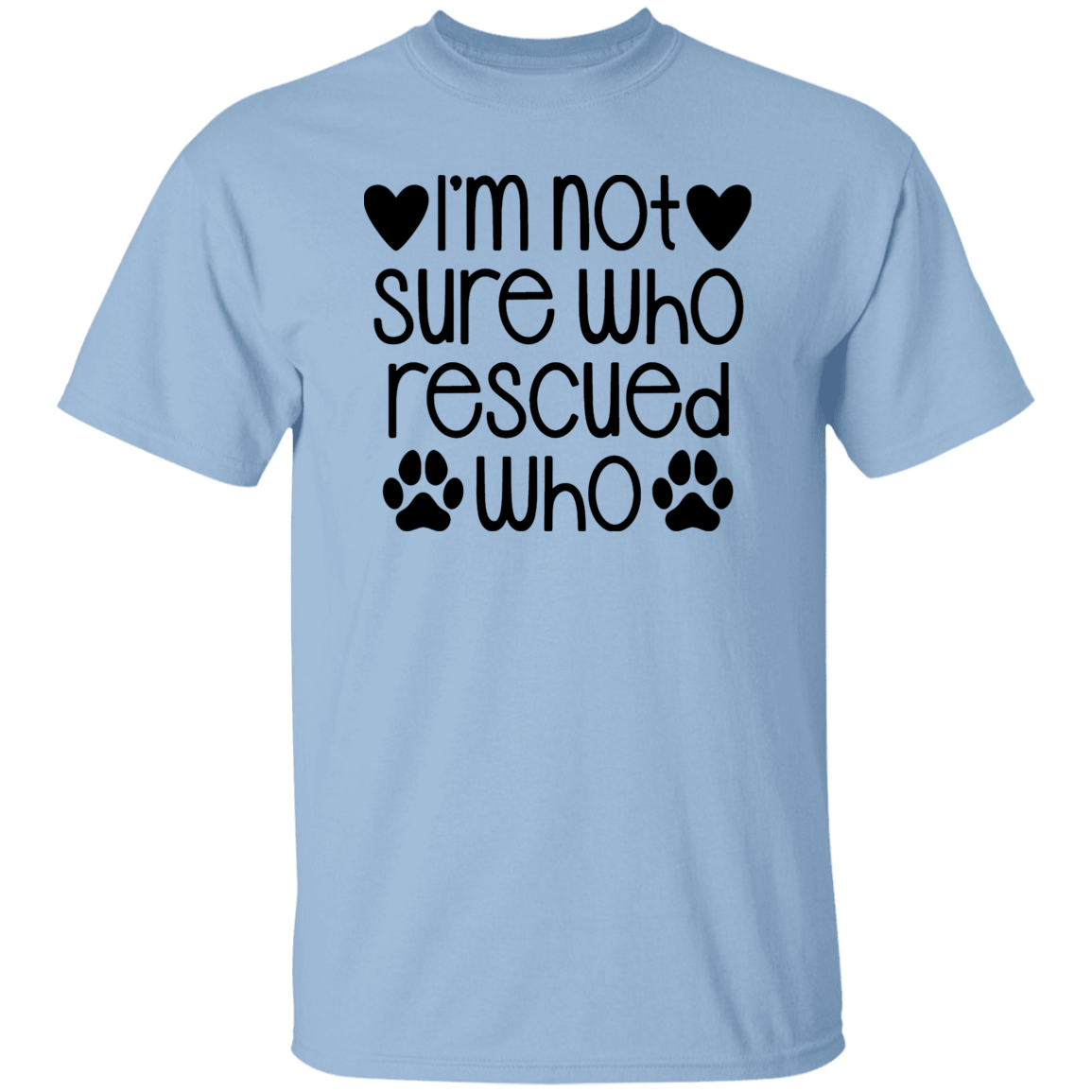 Who Rescued Who Unisex Tee