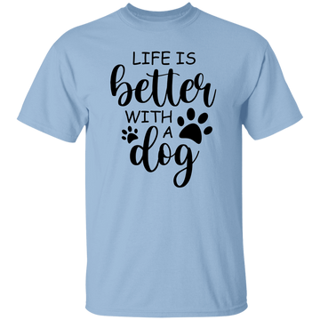 Better With A Dog Unisex Tee