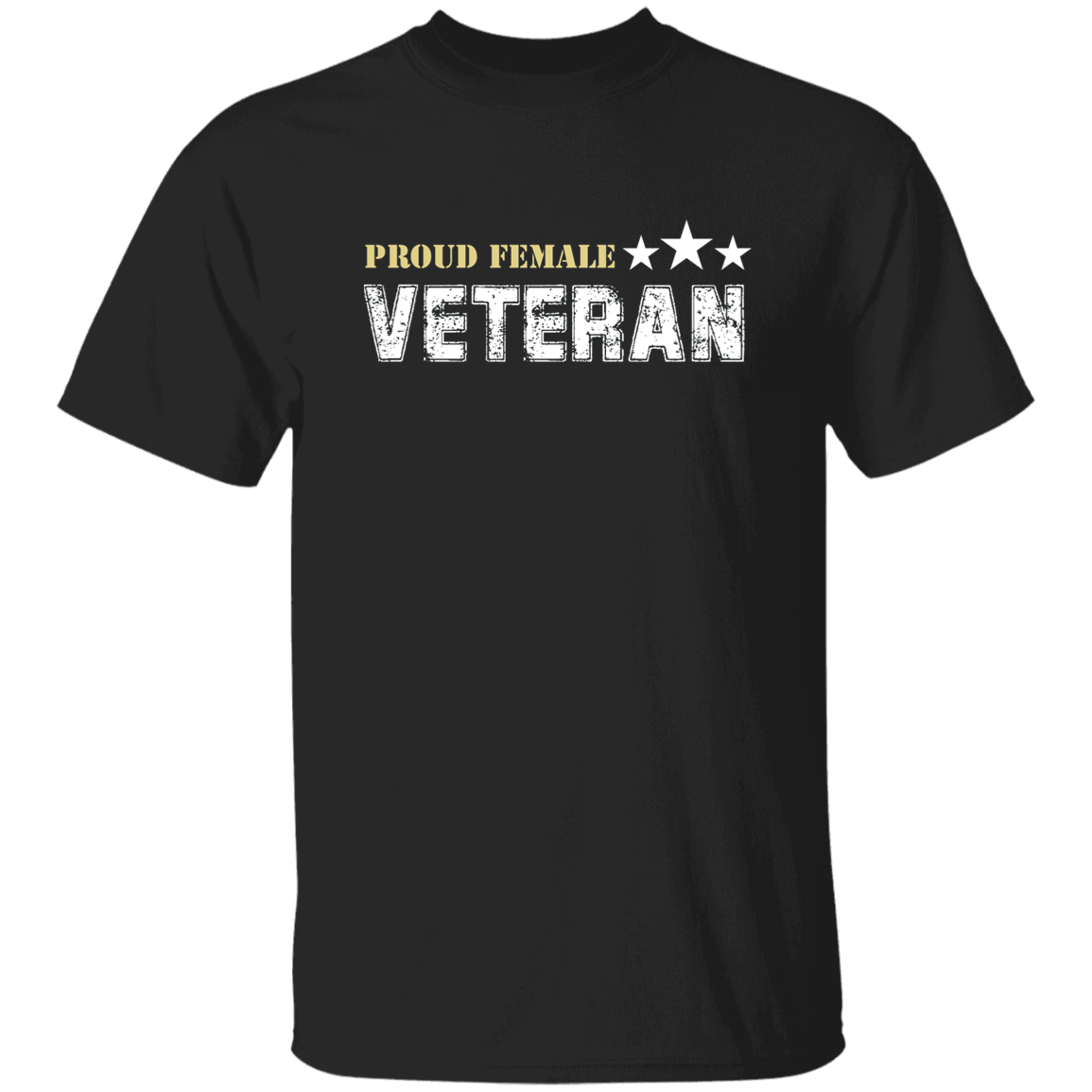 Proud Female Veteran Unisex Tee