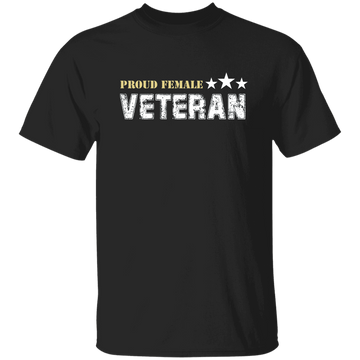 Proud Female Veteran Unisex Tee