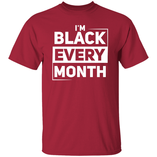 Black Every Month Unisex Tee