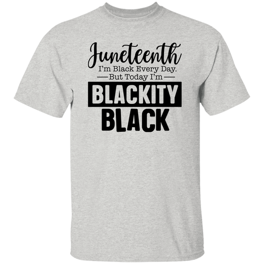 Juneteenth Blackity Black Unisex Tee