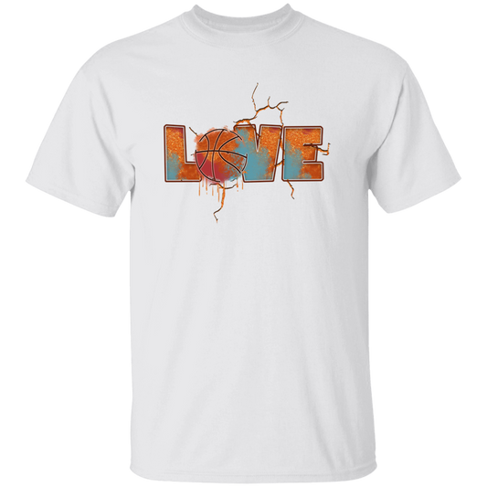 Youth Love Basketball Unisex Tee