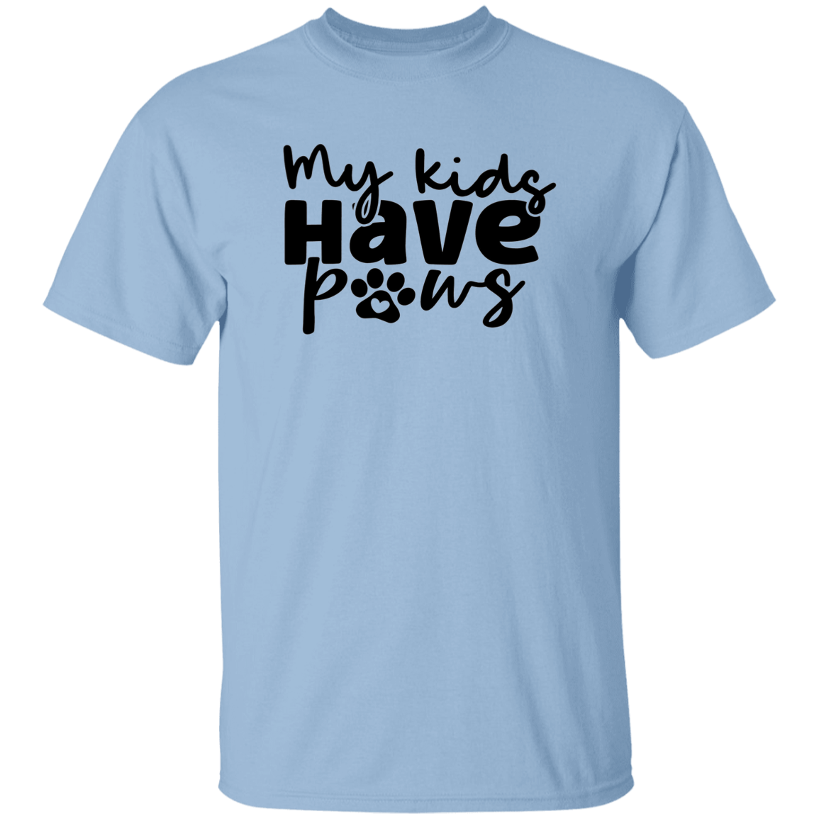 My Kids Have Paws Unisex Tee