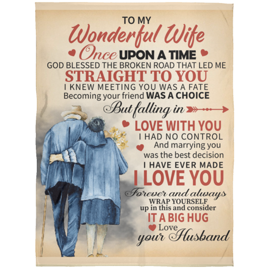 Wife - Once Upon A Time Arctic Fleece Blanket