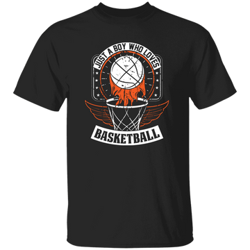 Loves Basketball Youth Unisex Tee