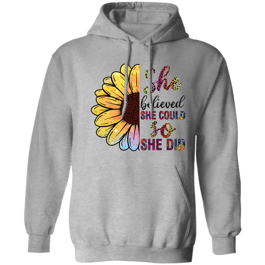She Believed She Could Unisex Hoodie