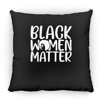 Black Women Matter Large Square Pillow