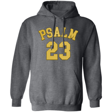 Psalm 23 Gold Pullover Unisex Hoodie