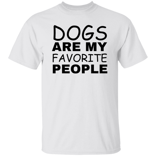 Dogs Are My Favorite People Unisex Tee