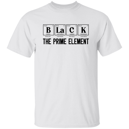 Black The Prime Element Unisex Tee