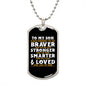 Son Always Remember Dog Tag