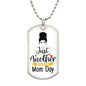 Manic Mom Dog Tag