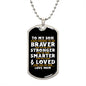 Son Mom - Always Remember Dog Tag