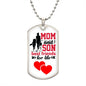 Mom And Son Best Friends Dog Tag