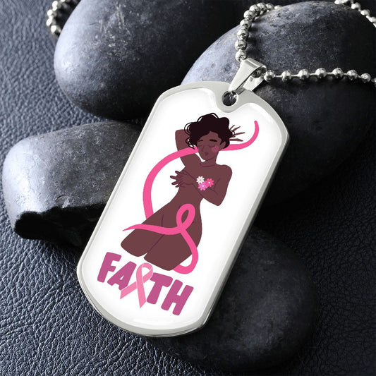 Woman Faith Dog Tag
