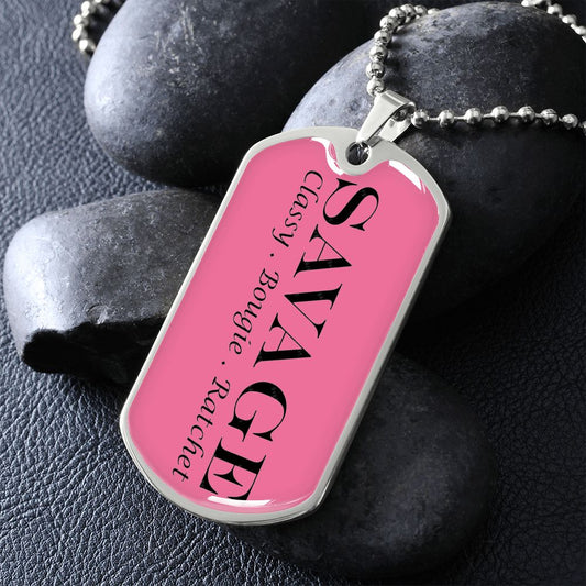 Savage Dog Tag