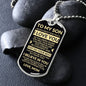 Son Mom Do Your Best Dog Tag
