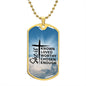 She Is Enough Dog Tag