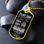 Son Dad - This Old Lion Dog Tag