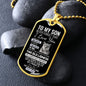 Son Mom Old Lioness Dog Tag