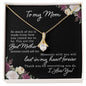 Mom - Best Mother - Alluring Beauty Necklace