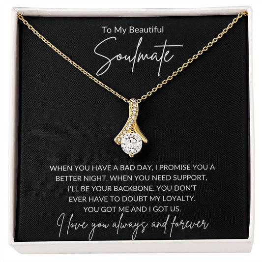 Soulmate - I Promise - Alluring Beauty Necklace