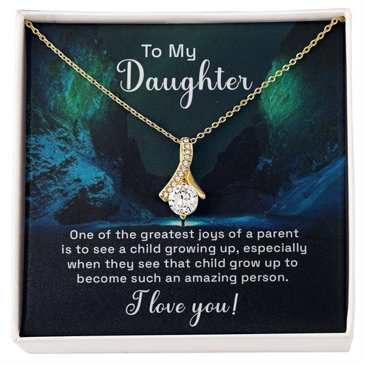Daughter - Greatest Joy - Alluring Beauty Necklace