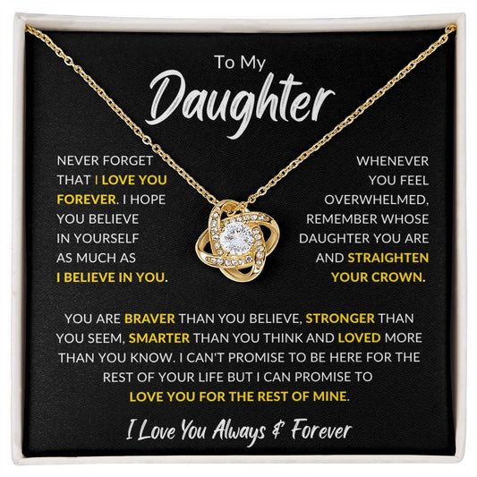 Daughter - Never Forget - Necklace