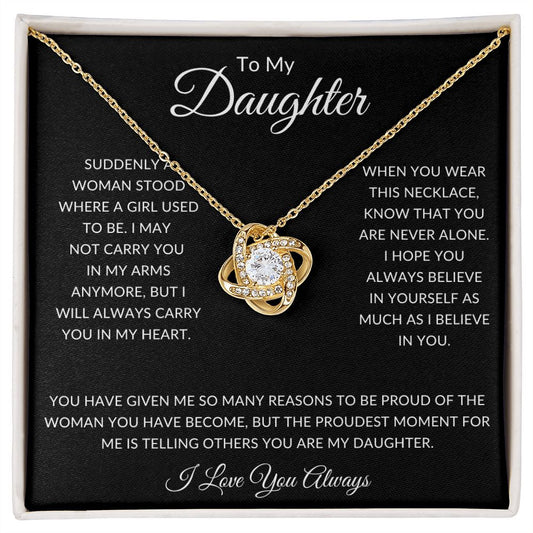 Daughter - Never Alone - Necklace