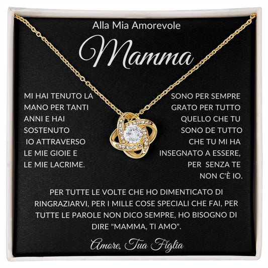 Mamma - Per Sempre Grato - Love Knot Necklace