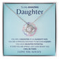 Daughter - Unlimited Potential - Love Knot Necklace