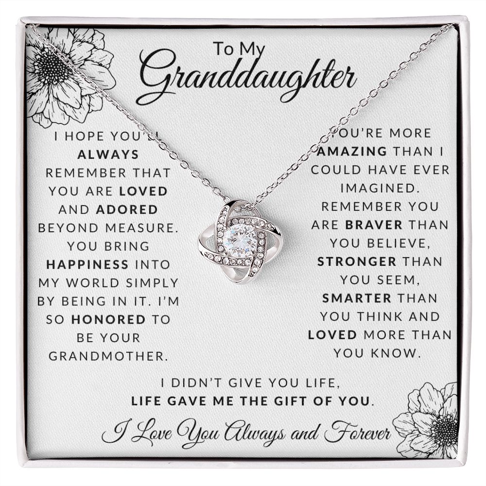 Granddaughter - Always Remember - Necklace