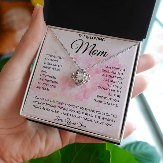 Mom - Forever Grateful - Necklace