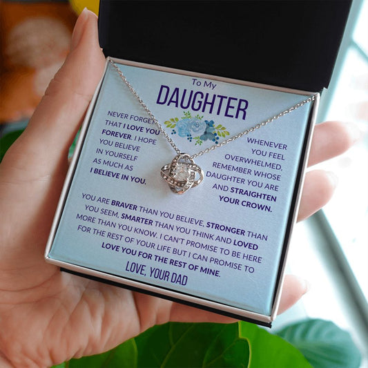 Daughter - Never Forget - Necklace