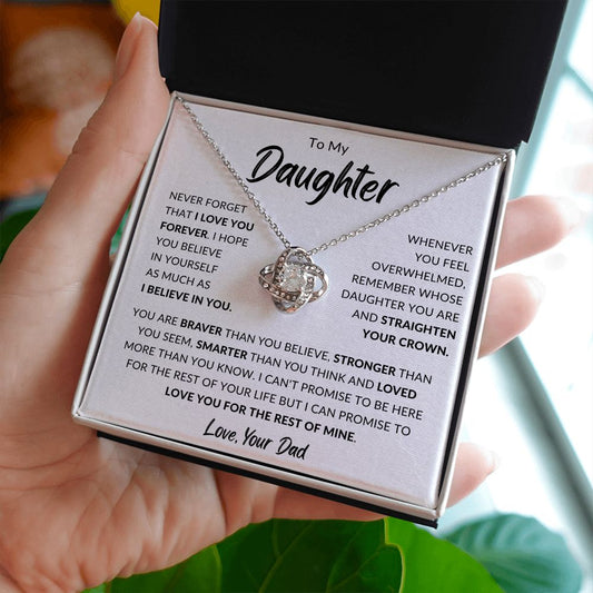 Daughter - Never Forget - Necklace
