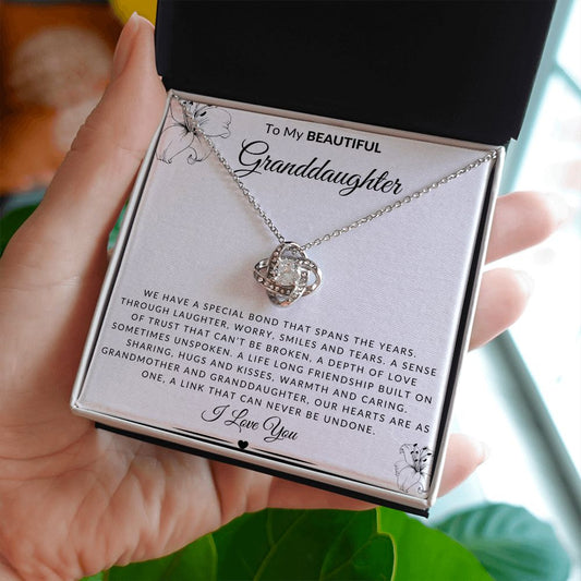 Granddaughter - Special Bond - Necklace