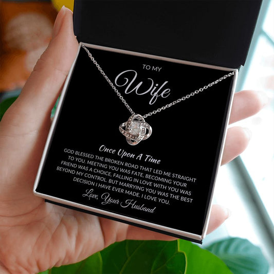 Wife - Once Upon A Time - Love Knot Necklace