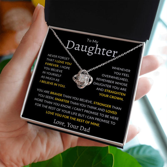 Daughter - Never Forget - Necklace
