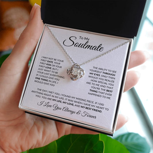 Soulmate - Through My Eyes - Love Knot Necklace